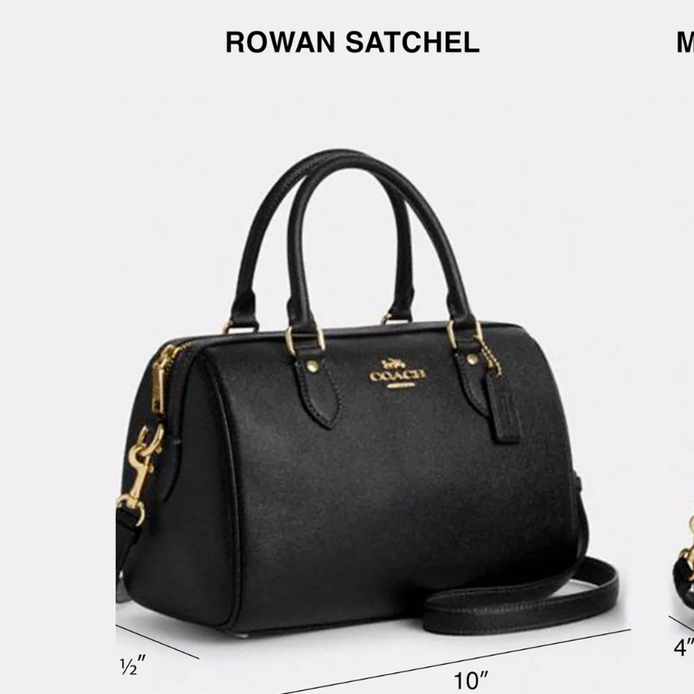 NWOT COACH ROWAN SATCHEL